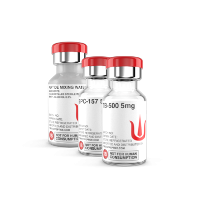 BPC-157 5mg + TB-500 5mg + PEPTIDE MIXING WATER 10ml